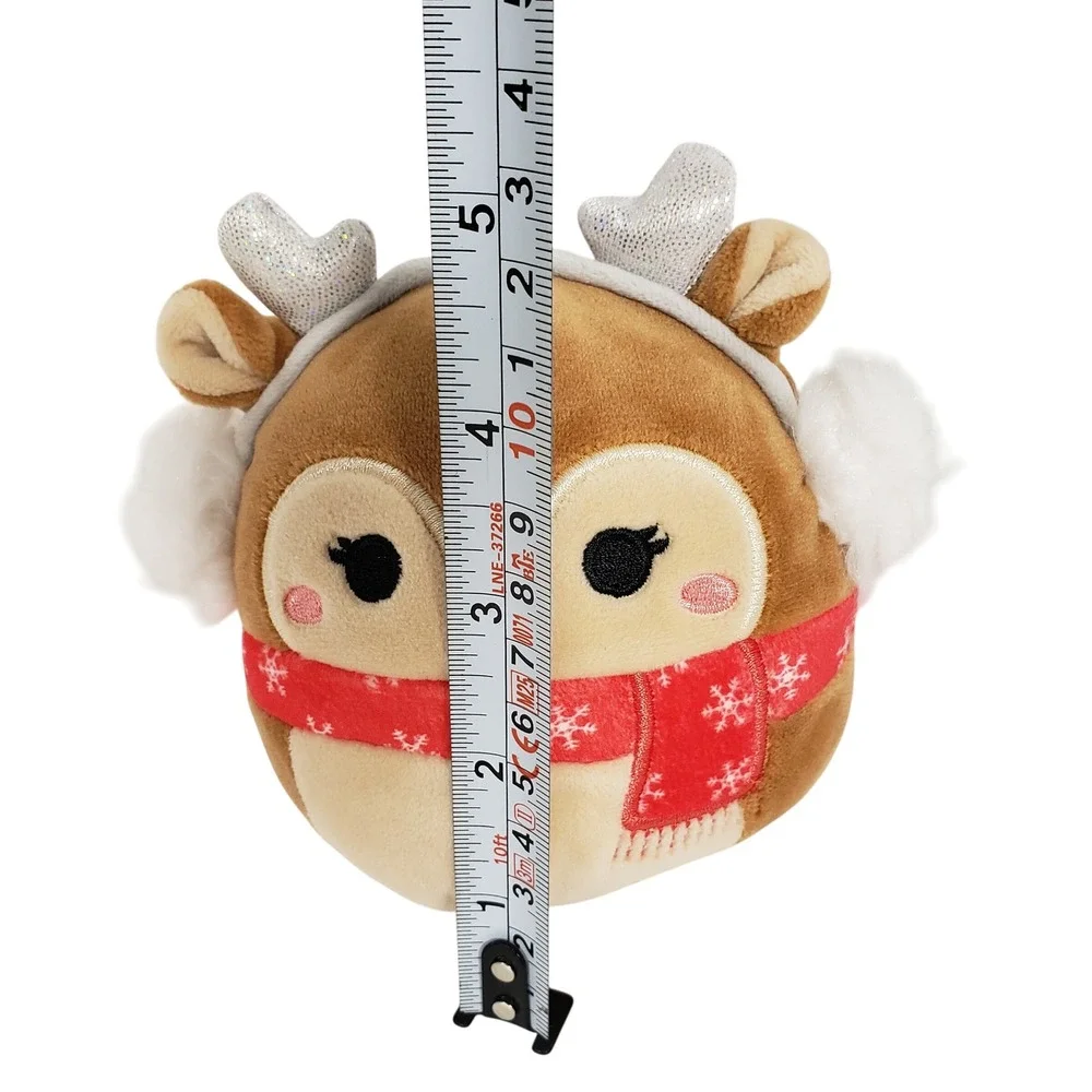Squishmallows Reindeer Earmuff Plush Holiday Limited Edition Collectible